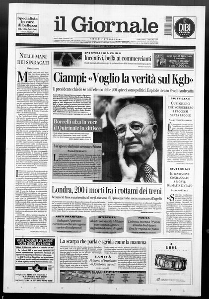 Il giornale : quotidiano del mattino